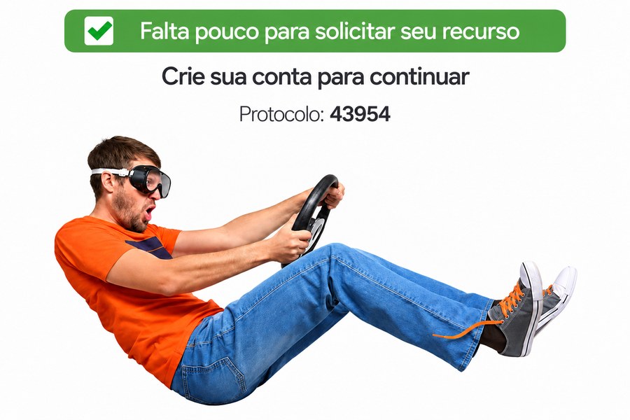 Falta pouco para solicitar seu recurso